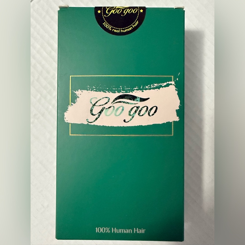 Goo Goo 100% human hair brown wire extensions
